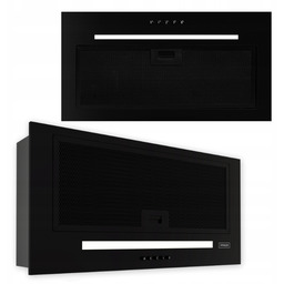 Okap podszafkowy Kernau KBH0662B 60cm Led Timer czarny