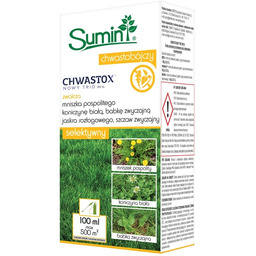 Chwastox Nowy Trio 390 SL zwalcza chwasty 100