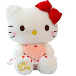 Maskotka pluszak duża Hello Kitty z serduszkiem 40