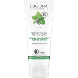 Logona, Głęboko Oczyszczający Żel Peelingujący Z Organiczną Miętą