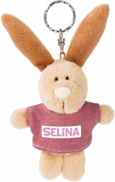 NICI 44659 Breloczek do kluczy zając z koszulką