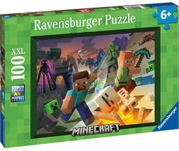 RAVENSBURGER Puzzle Minecraft 13333 (100 elementów)