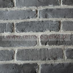 Płytki ze starej cegły - grafitowa