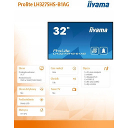 MONITOR 32 CALE LH3275HS-B1AG 24/7, IPS, ANDROID 11,