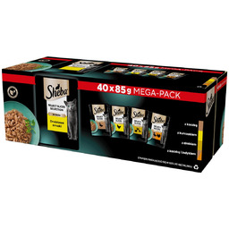 Sheba Sos Select Slices Drobiowe Smaki 40x85g