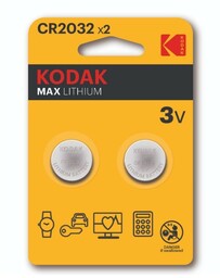 Bateria KODAK MAX 3V CR2032 DL2032 litowa -