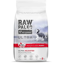 RAW PALEO Ultra Beef Medium Large Puppy 2kg
