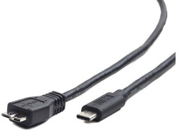 Gembird USB 3.0 typ C(Micro BM/CM) 1m czarny