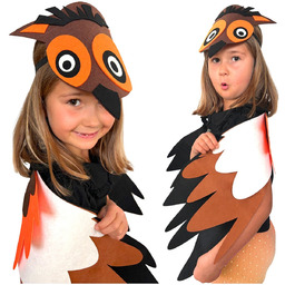 przebranie dla dzieci sowa sówka strój kostium skrzydła