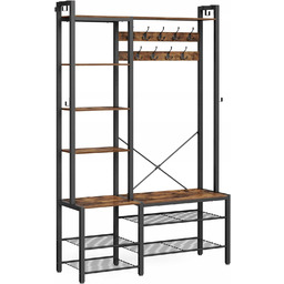 Szafka na Buty z Wieszakiem do Przedpokoju Loft