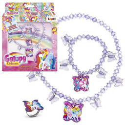 CRAZE Galupy Unicorn Biżuteria dla dzieci, różowa lub