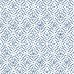 Tapeta dekoracyjna Boras Tapeter Blue & White Ester
