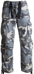 spodnie bojówki AIRBORNE VINTAGE - NIGHT CAMO-M