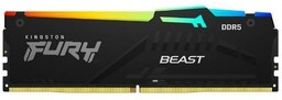 Kingston Pamięć DDR5 Fury Beast RGB 128GB(4*32GB)/5600 CL40