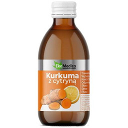 EkaMedica Kurkuma z cytryną sok, 250ml