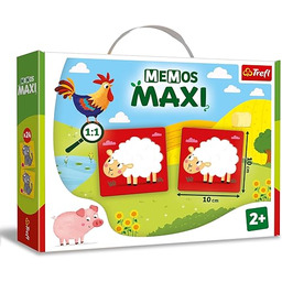 Trefl - Memos Maxi Zwierzęta na farmie -
