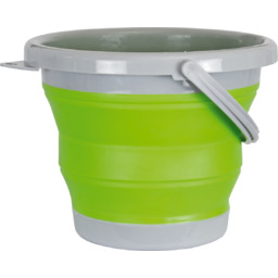 Wiaderko składane Barbaric ABS/ Rubber Green 5.0L (40117)