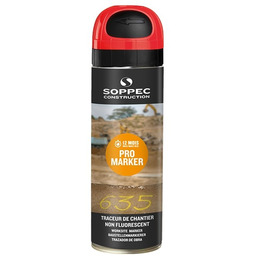 Farba do znakowania Soppec Pro 500ml CZERWONA