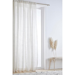 Jotex Ellen firanka wielofunkcyjna bardzo szeroka, lniana zasłona,