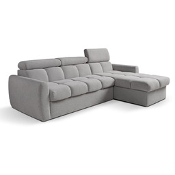 Pikowany narożnik Bueno funkcjonalny narożnik z funkcją spania