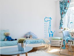 naklejka miarka wzrostu Żyrafa 3 naklejka miarka