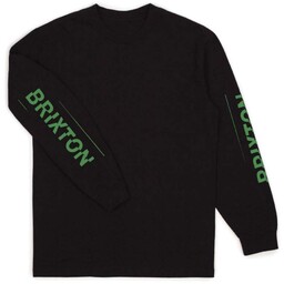 koszulka BRIXTON - Twin L/S Stt Black (BLACK)