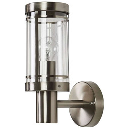 Lindby - Djori Zewnętrzna Lampa Ścienna Steel
