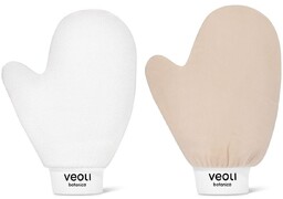 Veoli Botanica Zestaw Rękawic - Rękawica do peelingu