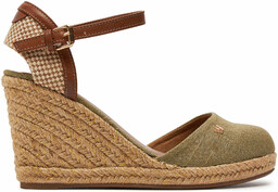 Espadryle Wrangler Brava Women Wedge 20241056 Khaki