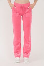 JUICY COUTURE Różowe damskie spodnie dresowe Del Ray