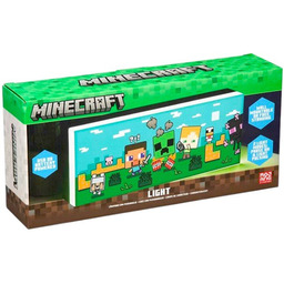Lampka Minecraft Bohaterowie