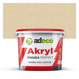 Farba elewacyjna do ścian akrylowa 5l kolor Odcień