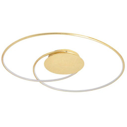 Lindby - Joline Lampa Sufitowa Gold/White