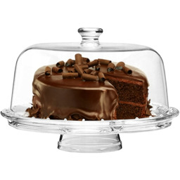 Patera 31CM Szklana Z Kloszem Misa 4W1