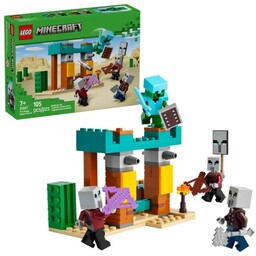 LEGO MINECRAFT 21267 Pustynny patrol złosadników