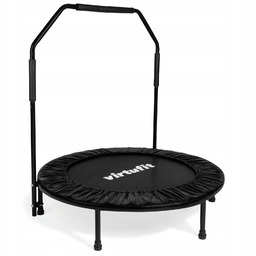 Virtufit Składana trampolina fitness domowa z uchwytem 100