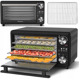 Suszarka Spożywcza Grzybów Warzyw Owoców Dehydrator 14L 5