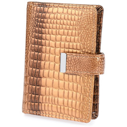 Etui skórzane na dokumenty karty okładka skóra naturalna