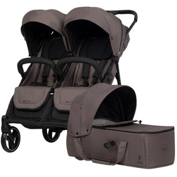 Wózek Rok Po Roku Blizniaczy Spacerówka Gondola Euro-cart