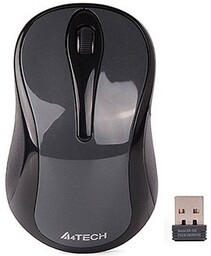 Myš bezdrátová, A4Tech G3-280N, šedá, optická, 1200DPI