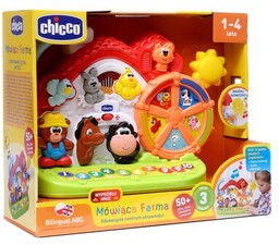 CHICCO Zabawka edukacyjna Bilingual ABC Mówiąca Farma 9604000130