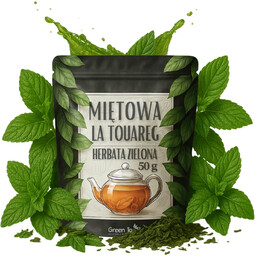 La Touareg 50 g herbata zielona miętowa inspirowana