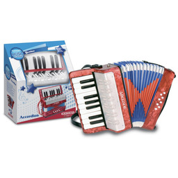 Akordeon dla dzieci, 17-klawiszowy, drewniany, Bontempi