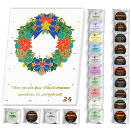 Duży Kalendarz Adwentowy Z Kawą I Herbatą Premium