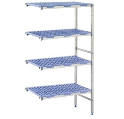 Tournus Regał narożny 4 półki 1750(h)x400x1251 mm