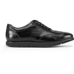 Męskie sneakersy ze skóry licowej na platformie