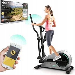 Orbitrek Magnetyczny Bluefin Fitness Curv 2.0 Treningowy LCD