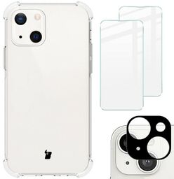 Bizon Etui + 2x szkło + obiektyw Case