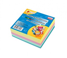 Kostka papierowa kolorowa nieklejona 83x83x35mm Shan SH74706