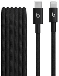 Beats Woven USB-C do Lightning 1,5m Czarny Kabel